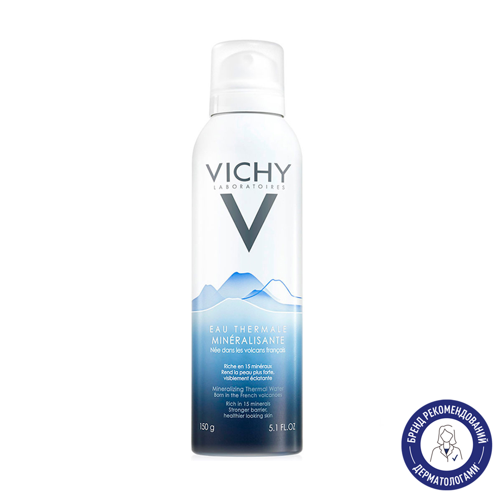 Термальна вода для обличчя Vichy Mineralizing Thermal Water високої мінералізації, 150 г